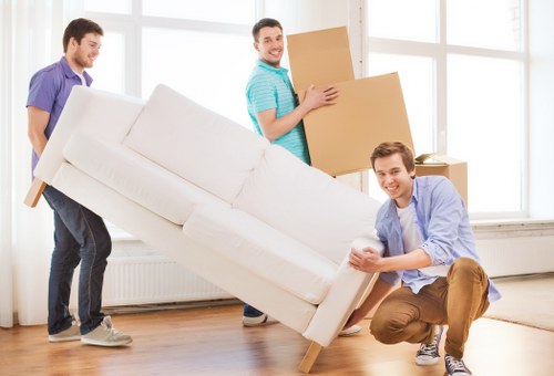 House removal service for a Becontreeheath flat move